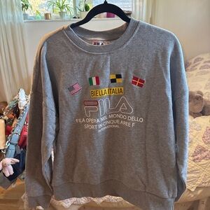 Fila Heather Gray Pullover